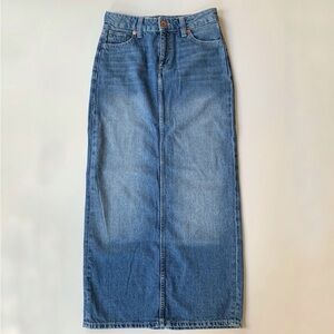 H&M Maxi Denim Skirt *SOLD*